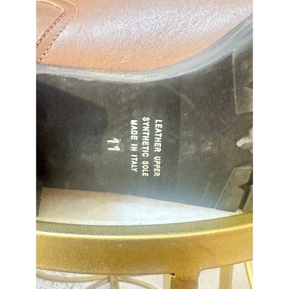 Fabianelli Italy Ltr & Sued Ankle Boots – Size 11 Shearling (Zip Pulls Missing) - Picture 7 of 12